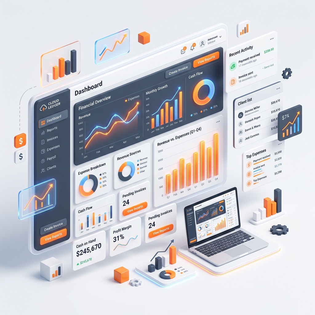 Akurasi Dashboard Mockup